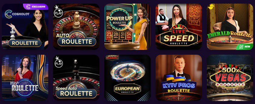 Cosmolot рулетка